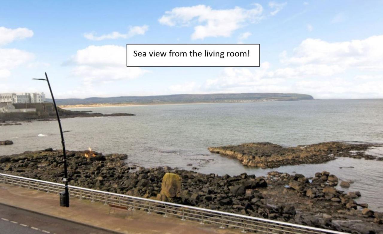 Promenade Apartment Panoramic Sea Views Portstewart Exterior foto